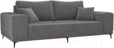 Диван Mebelico Льюес 275 / 108597 (велюр, серый)