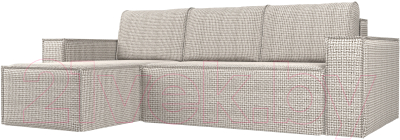 Диван угловой Mebelico Куба 277 левый / 108666 (корфу 02)