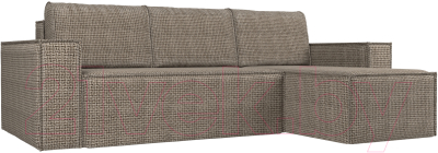 Диван угловой Mebelico Куба 277 правый / 108667 (корфу 03)