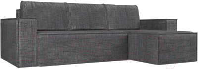 Диван угловой Mebelico Куба 277 правый / 108661 (рогожка, серый)