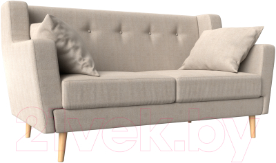 Диван Mebelico Брайтон 281 2-х местная / 108930 (рогожка, бежевый)