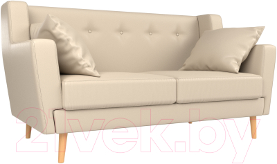 Диван Mebelico Брайтон 281 2-х местная / 108933 (экокожа, бежевый)