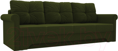 Диван Mebelico Европа / 28315 (микровельвет, зеленый)