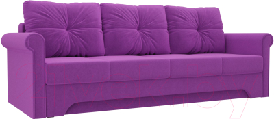 Диван Mebelico Европа / 28321 (микровельвет, фиолетовый)