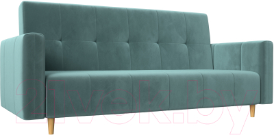 Диван Mebelico Вест 286 / 108711 (велюр, бирюзовый)