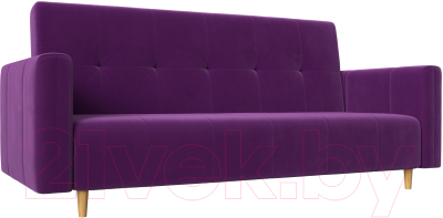 Диван Mebelico Вест 286 / 108724 (микровельвет, фиолетовый)