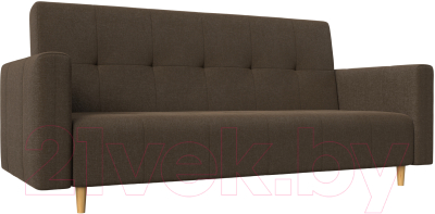 Диван Mebelico Вест 286 / 108727 (рогожка, коричневый)