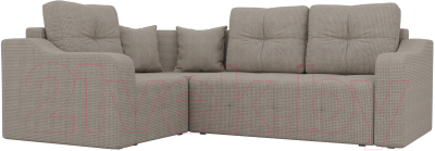 Диван угловой Mebelico Кембридж 288 левый / 108834 (корфу 03)