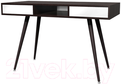 Письменный стол Аквилон Смарт-2 (венге/белый)