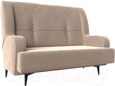 Диван Mebelico Неаполь 2-х местный (велюр бежевый)