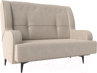 Диван Mebelico Неаполь 2-х местный (рогожка, бежевый)