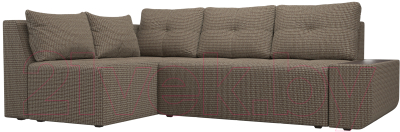 Диван угловой Mebelico Амадэус 300 левый / 109706 (корфу 03)