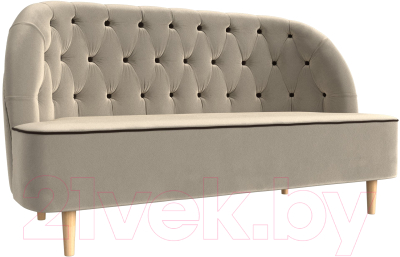 Диван Mebelico Амиса 303 / 109835 (микровельвет, бежевый)