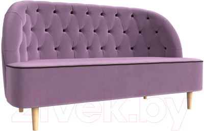 Диван Mebelico Амиса 303 / 109841 (микровельвет, сиреневый)