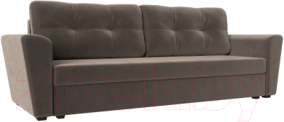 Диван Mebelico Амстердам Лайт 310 / 112430 (велюр коричневый)