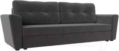 Диван Mebelico Амстердам Лайт 310 / 112431 (велюр серый)