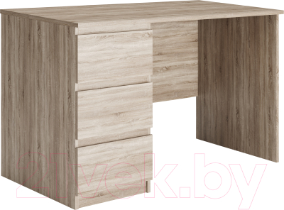 Письменный стол Mio Tesoro Кастор 3 ящика 116x65 2.03.06.090.3 (дуб сонома)