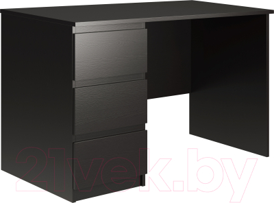 Письменный стол Mio Tesoro Кастор 3 ящика 116x65 2.03.06.090.5 (дуб венге)