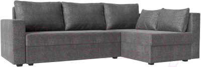 Диван угловой Mebelico Мансберг 317 правый / 112541 (рогожка, серый)