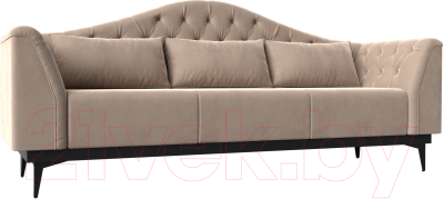 Диван Mebelico Флорида 318 / 112332 (велюр, бежевый)
