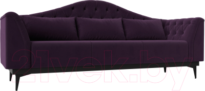 Диван Mebelico Флорида 318 / 112344 (велюр, фиолетовый)