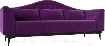 Диван Mebelico Флорида 318 / 112362 (микровельвет, фиолетовый)
