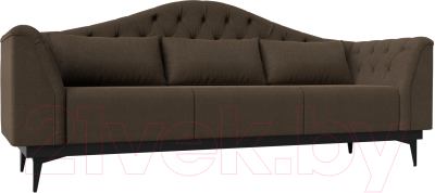 Диван Mebelico Флорида 318 / 112373 (рогожка, коричневый)