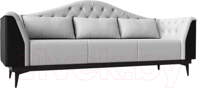 Диван Mebelico Флорида 318 / 112382 (экокожа белый/черный)