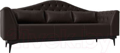 Диван Mebelico Флорида 318 / 112383 (экокожа, коричневый)