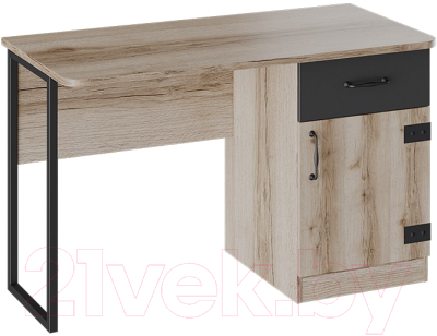 Письменный стол ТриЯ Окланд ТД-324.15.02 (черный/дуб делано)