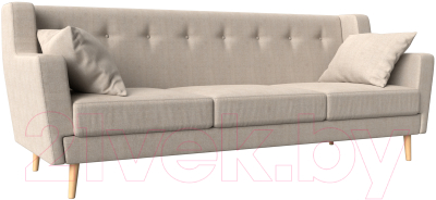 Диван Mebelico Брайтон 291 3-х местный / 109164 (рогожка, бежевый)