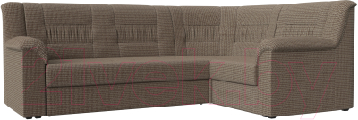 Диван угловой Mebelico Карелия 343 правый (рогожка корфу 03)