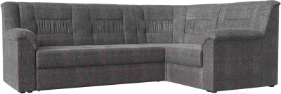 Диван угловой Mebelico Карелия 343 правый (рогожка серый)