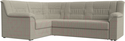 Диван угловой Mebelico Карелия 343 левый (рогожка корфу 02)