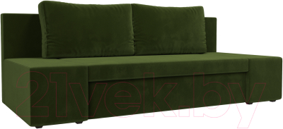 Диван Mebelico Сан Ремо 344 (микровельвет зеленый)