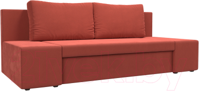 Диван Mebelico Сан Ремо 344 (микровельвет коралловый)