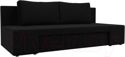 Диван Mebelico Сан Ремо 344 (микровельвет черный)