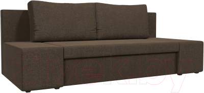 Диван Mebelico Сан Ремо 344 (рогожка коричневый)
