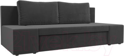 Диван Mebelico Сан Ремо 344 (велюр серый)