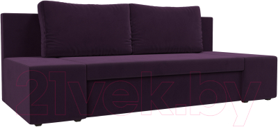 Диван Mebelico Сан Ремо 344 (велюр фиолетовый)