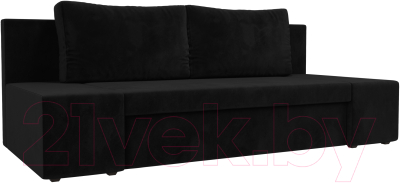 Диван Mebelico Сан Ремо 344 (велюр черный)