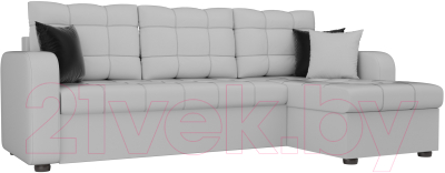 Диван угловой Mebelico Ливерпуль 478 правый / 59616 (экокожа, белый)