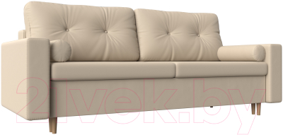 Диван Mebelico Белфаст / 59078 (экокожа, бежевый)