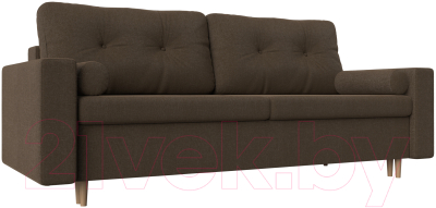 Диван Mebelico Белфаст / 59073 (рогожка, коричневый)
