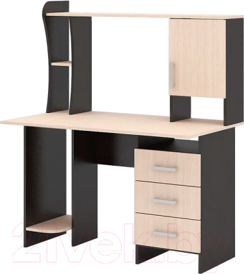 Компьютерный стол Стендмебель №5 (дуб белфорт/венге)