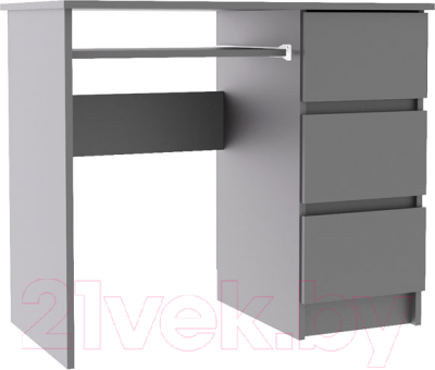 Письменный стол ДСВ Мори правый МС-6 (графит)