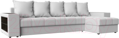 Диван угловой Mebelico Дубай 88 правый / 59636 (экокожа, белый)