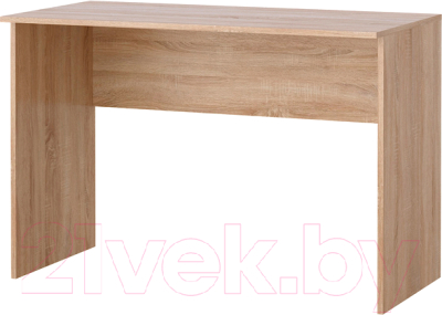 Письменный стол Памир ПКС-9 (дуб сонома/белый глянец)