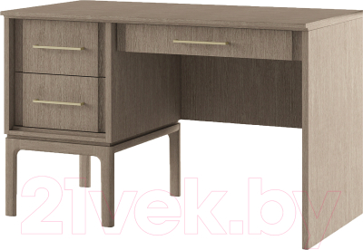 Письменный стол Молодечномебель Брюгге B3 1тумбовый / ВМФ-1699 (капучино)