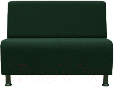 Диван Brioli Руди двухместный (J8/темно-зеленый)